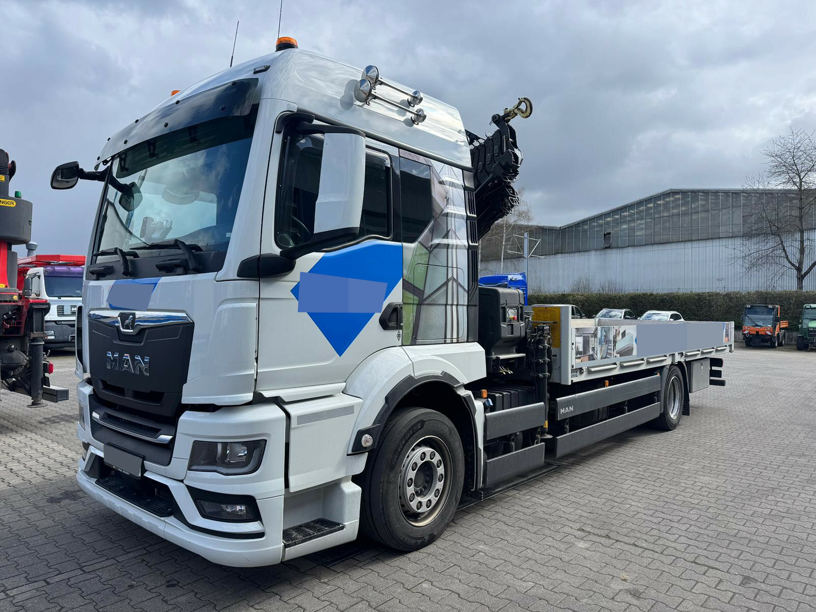 MAN TGS 18.360 4x2 EURO6 SKRZYNIA OTWARTA Z HDS HIAB X-HIDUO 188 E5